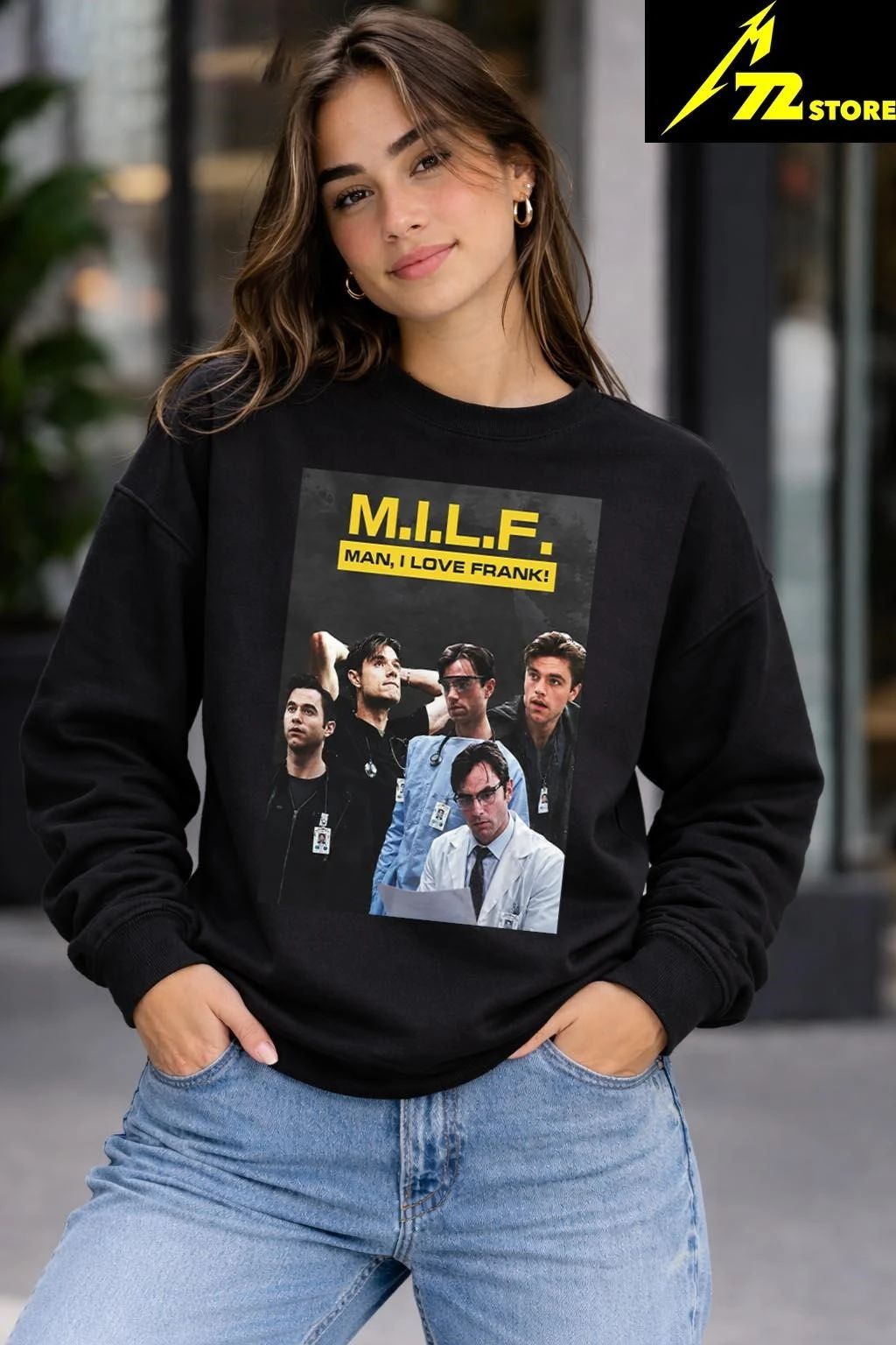 Patrick Ball MILF Man I Love Frank Shirt