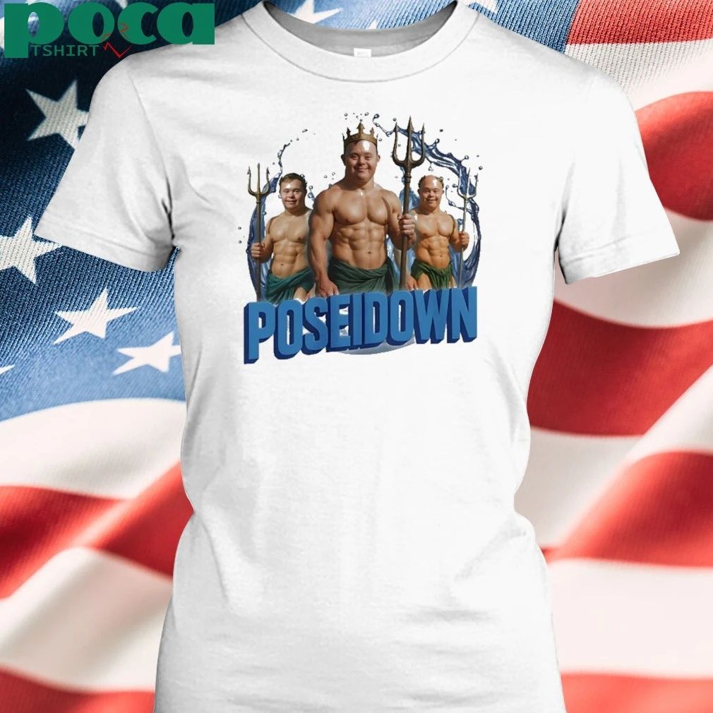 Poseidown Down Syndrome Trident shirt
