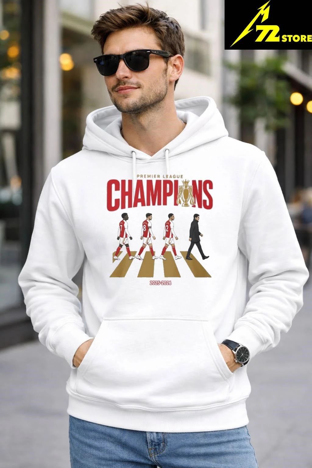 Arsenal Premier League Champions 2025-26 Shirt