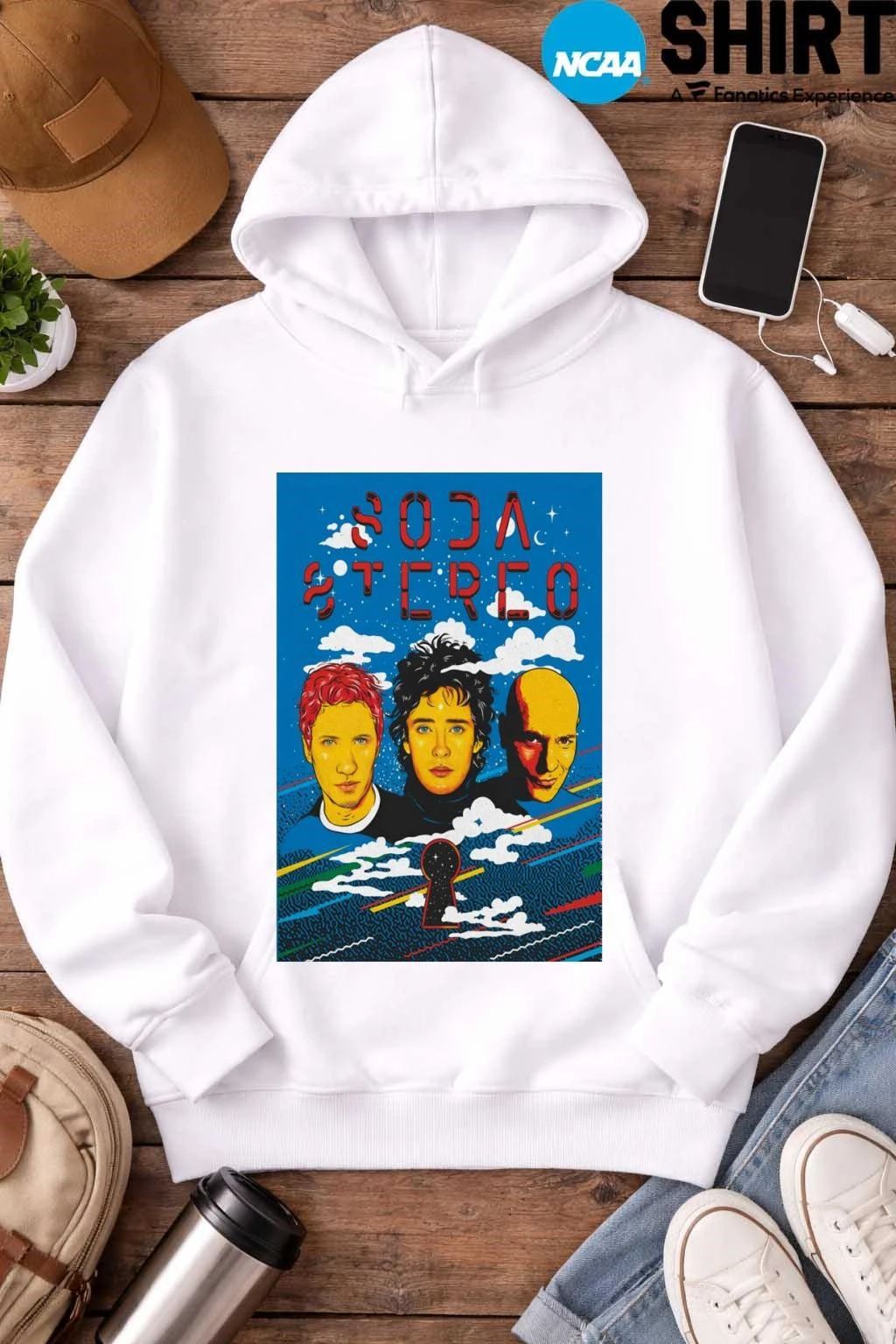 Soda Stereo Ecos 2026 Poster Shirt