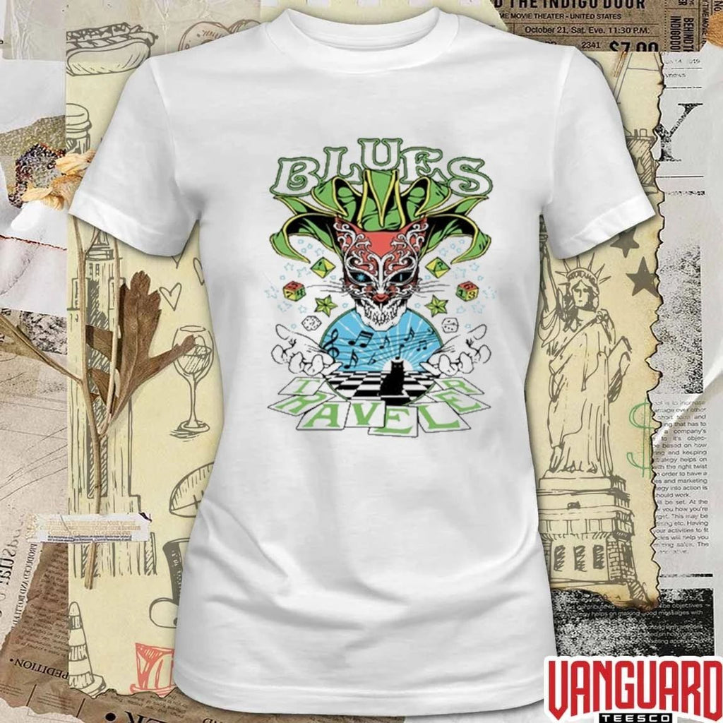 Blues Traveler Gambler Graphic 2026 Rock Music Concert t-shirt