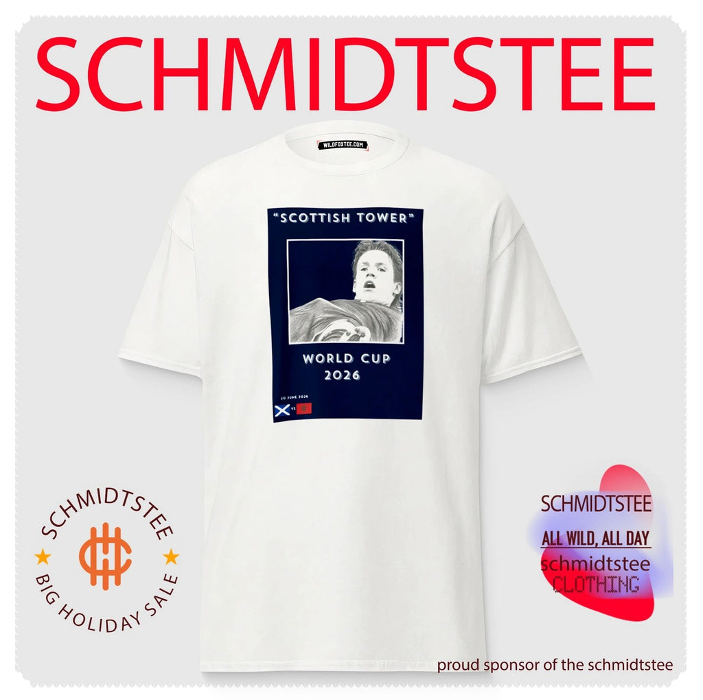 Scottish Tower World Cup 2026 Scotland vs Morocco shirt