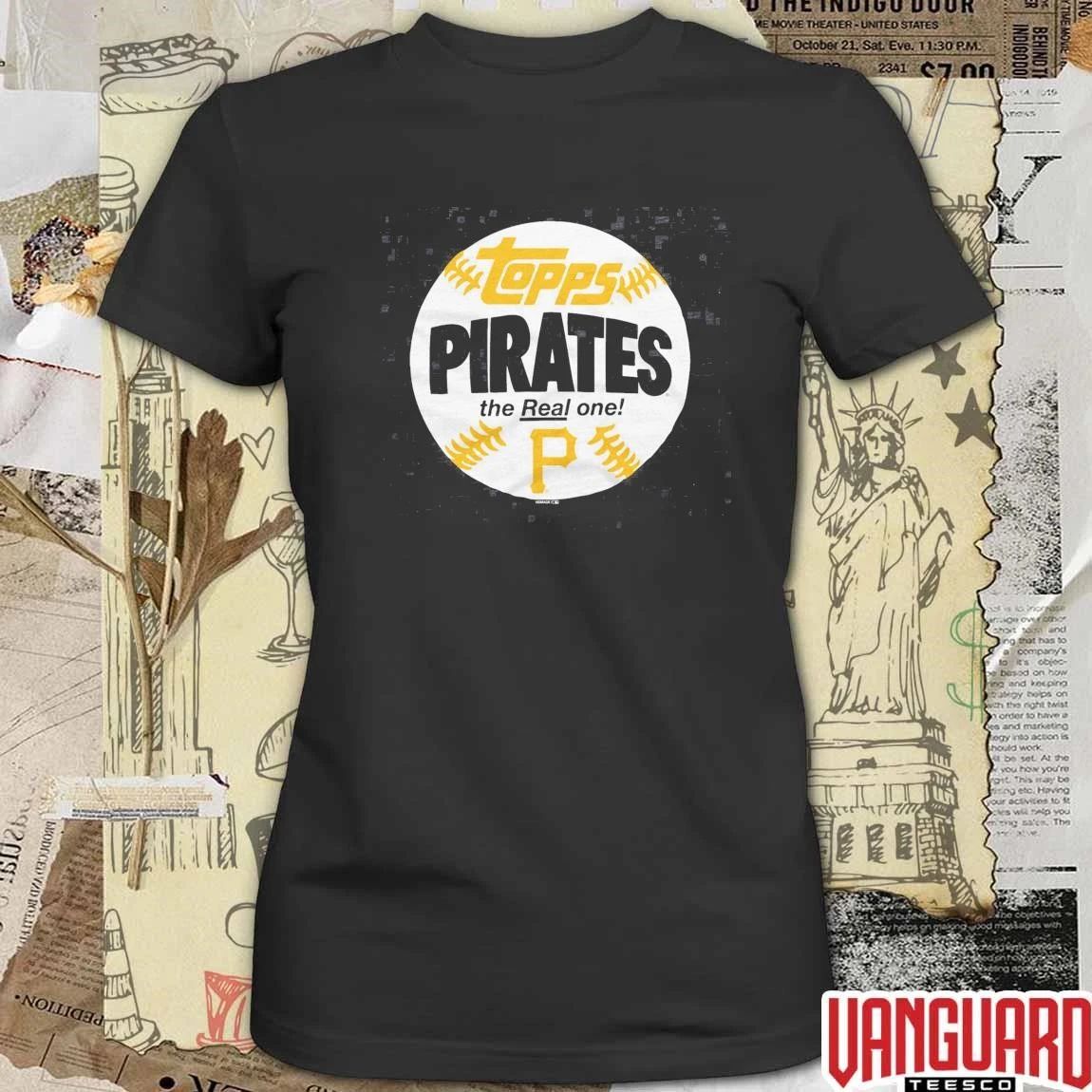 Pittsburgh Pirates MLB 2026 x Topps Baseball The Real One t-shirt