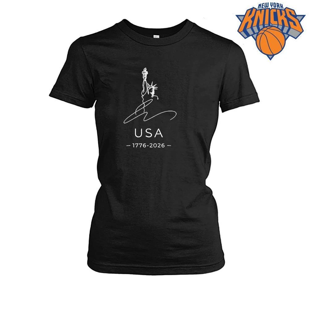 Statue Of Liberty Usa 1776 2026 Patriotic 4th Of July Shirt