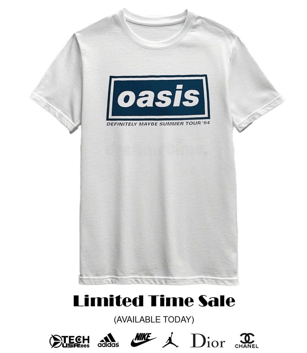 Oasis Definitely Maybe Summer Tour ’94 shirt
