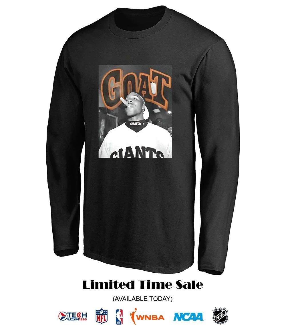 GOAT Barry Bonds San Francisco Giants shirt