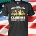Brewers Back To Back To Back NL Central Division Champions Shirt