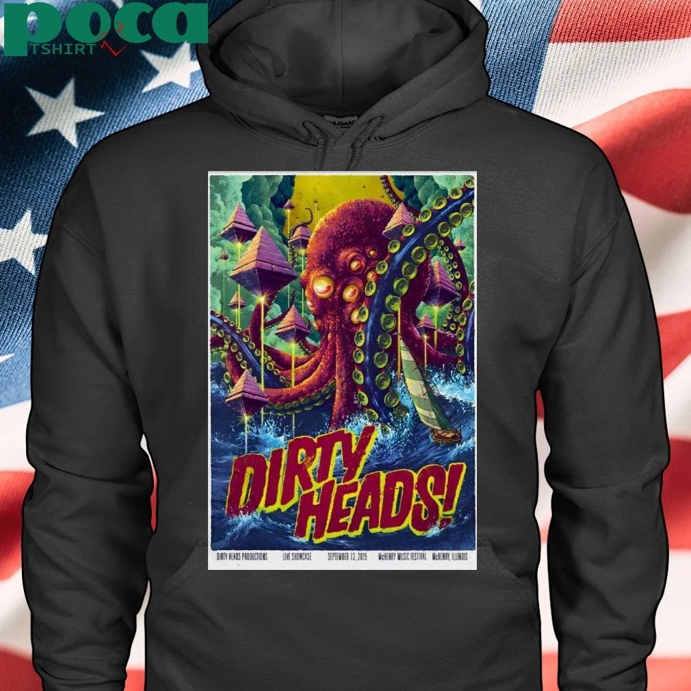 Dirty Heads Sep 13 2025 McHenry Music Festival In McHenry IL Poster T-shirt