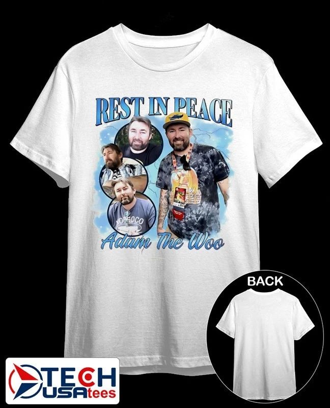 Rest in peace Adam The Woo graphic shirt