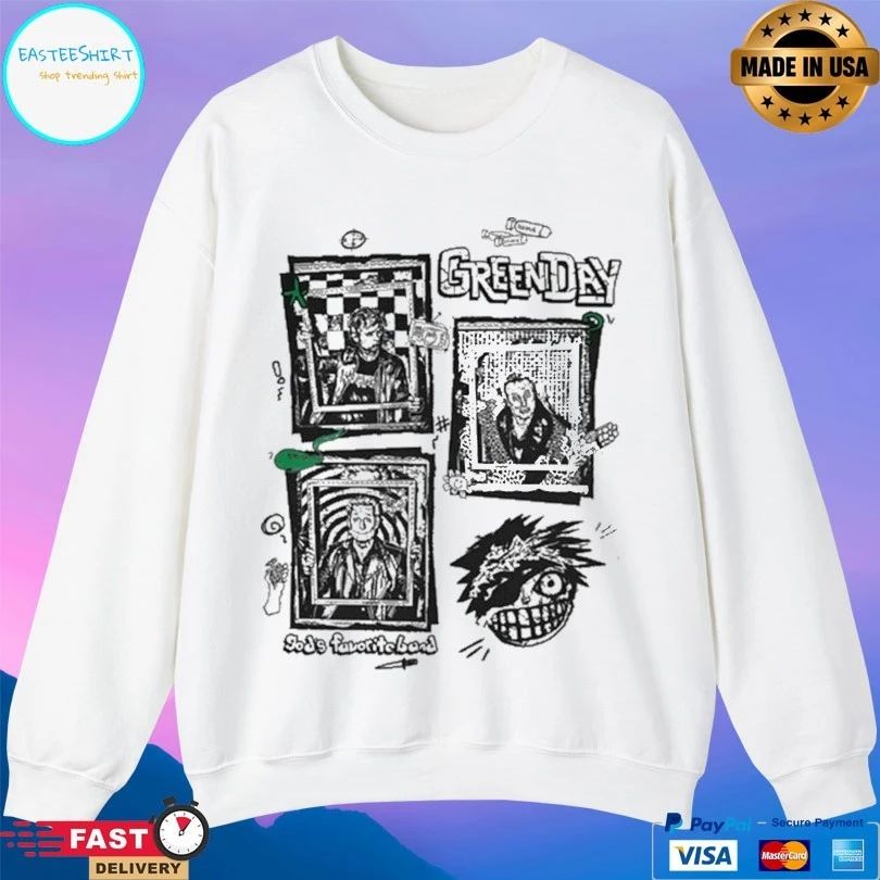 Green Day God’s Favorite Band T-shirts