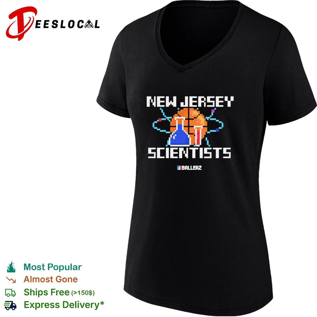 New Jersey Scientists Ballerz Basketball T-shirt