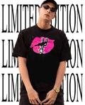 San Antonio Spurs lips shirt