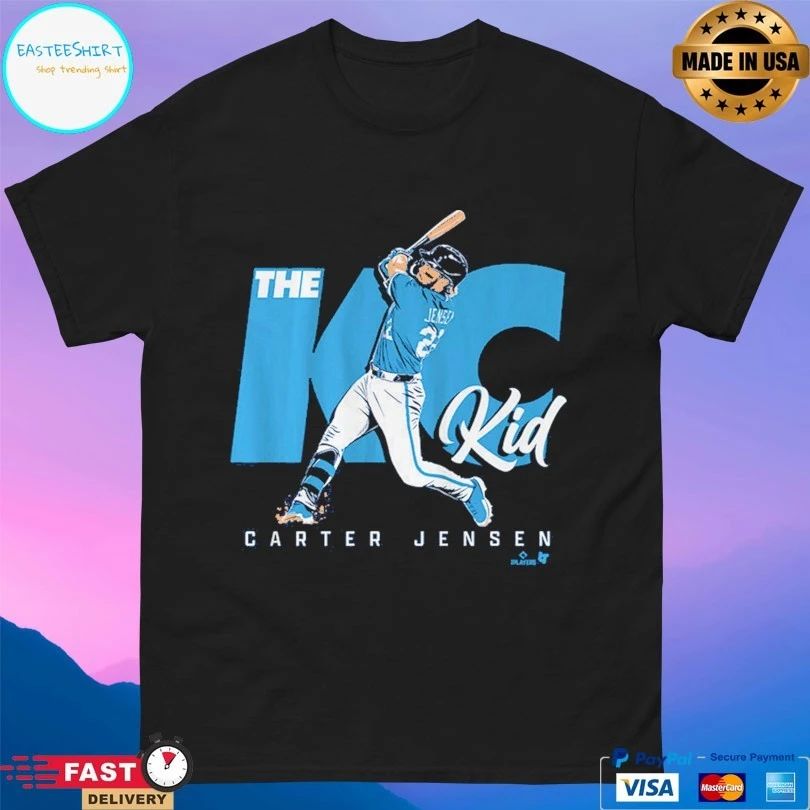 Kansas City Royals Carter Jensen The Kc Kid T-shirts