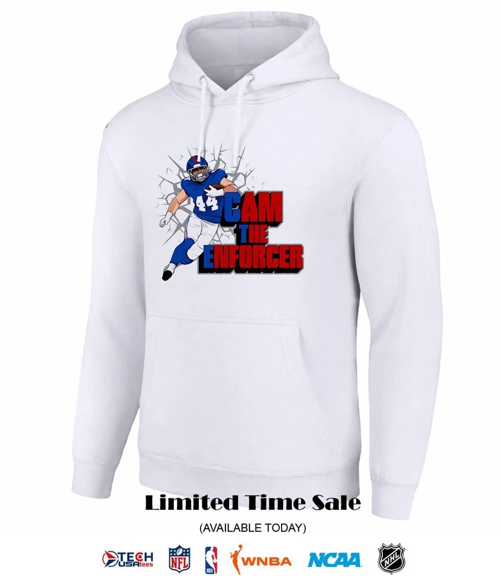 Cam the Enforcer New York Giants #44 Cam Skattebo shirt