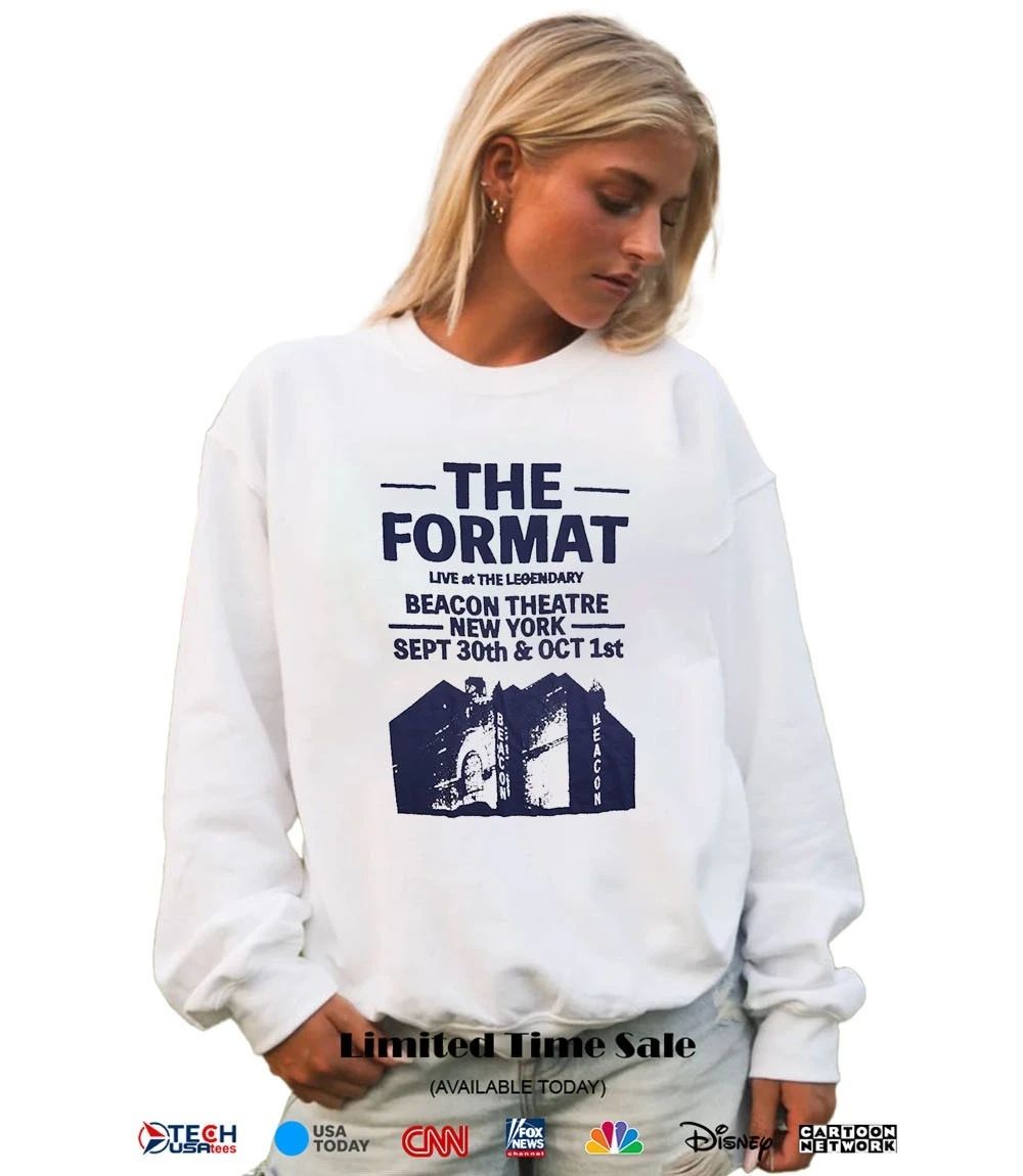 The Format live at the Legendary Beacon Theatre New York shirt