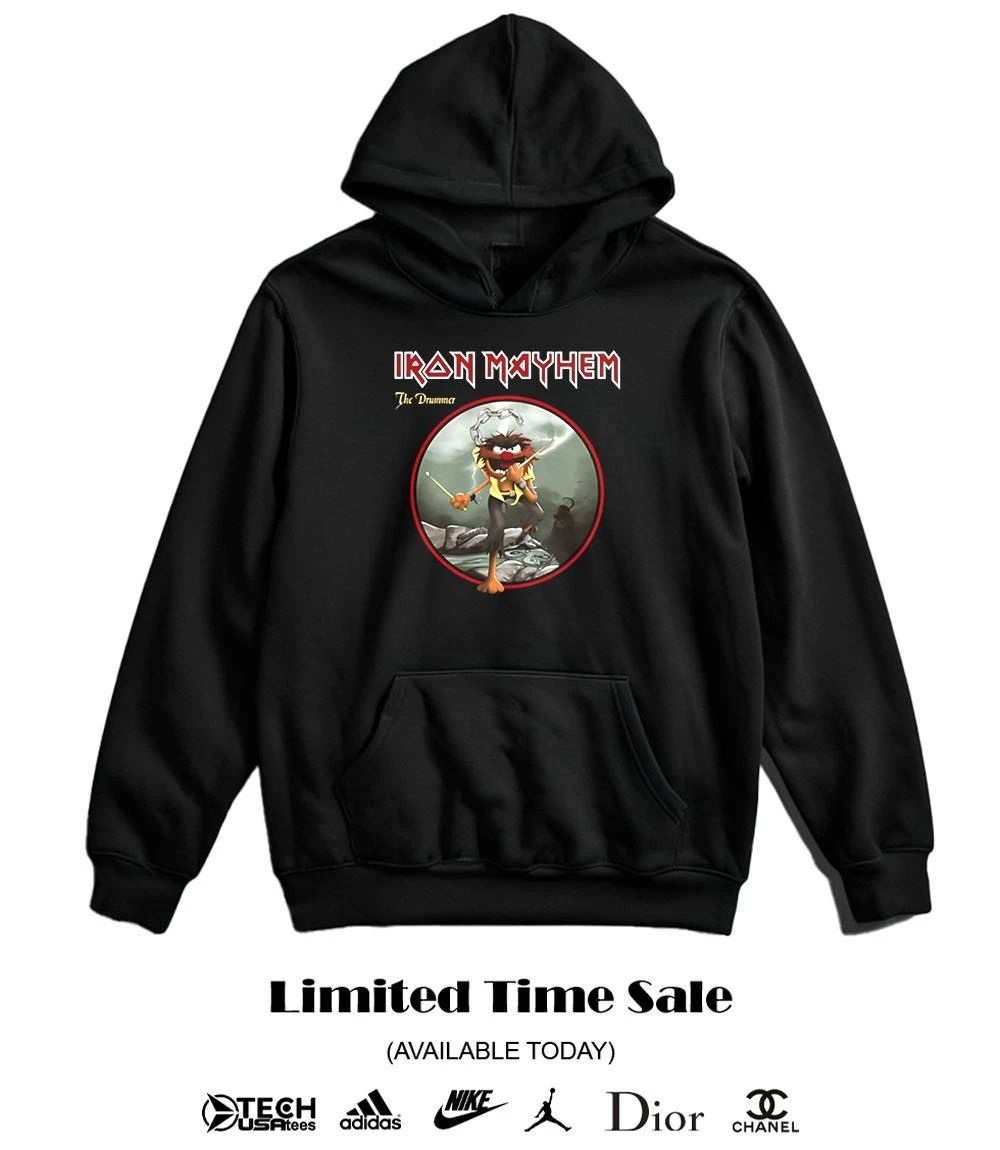 Iron Mayhem Drummer Muppets shirt