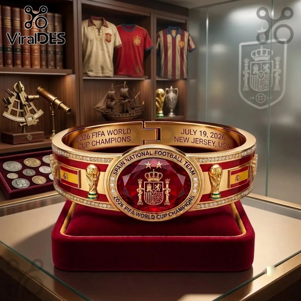 Spain 2026 World Cup Champion Bracelet