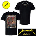 Metallica M72 Athens Greece May 9, 2026 Pop-Up Shop Shirt