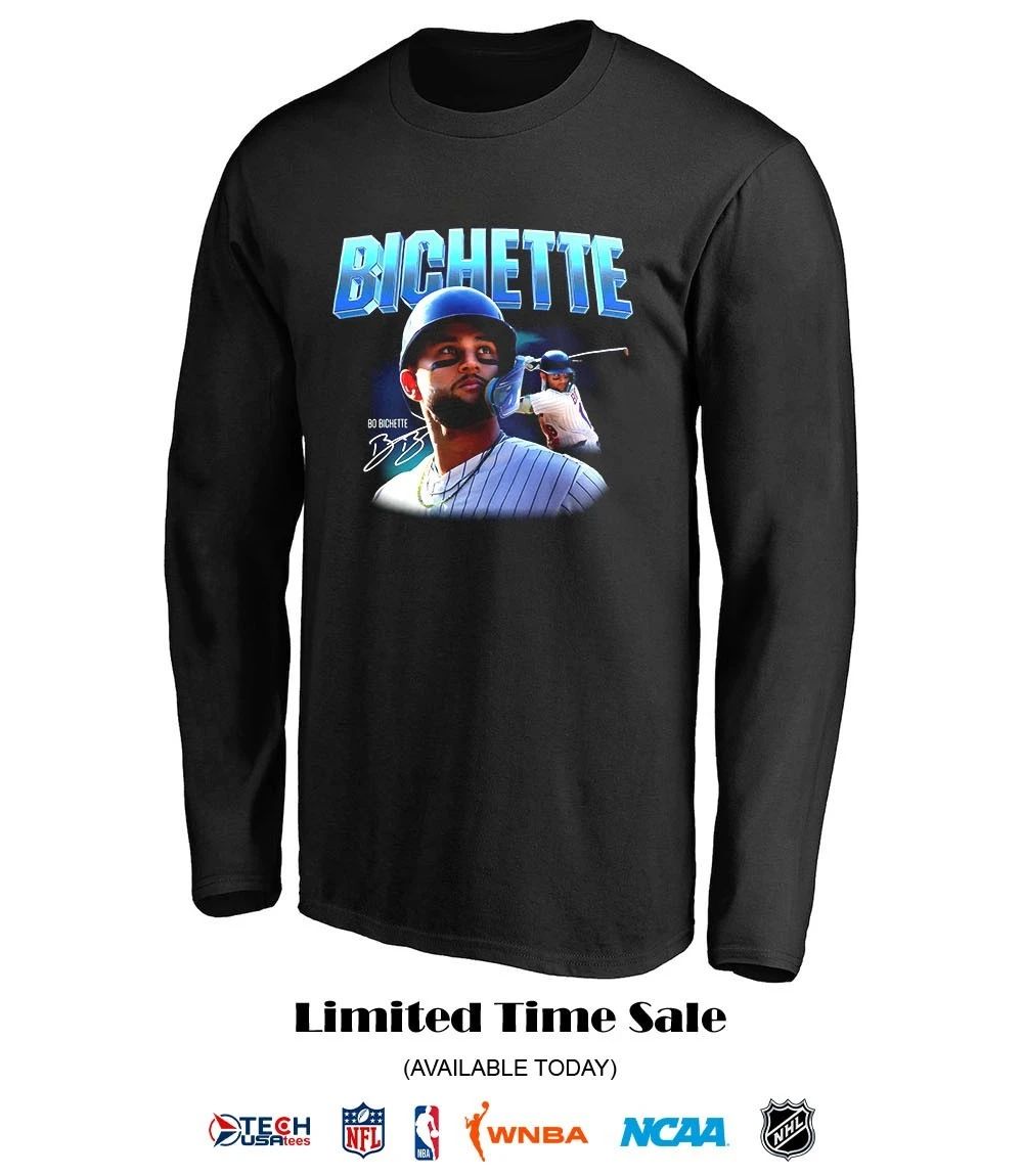 Bo Bichette New York Mets Baseball signature graphic shirt