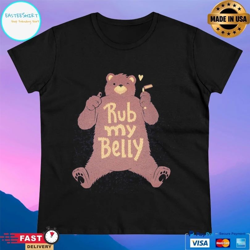 Rub My Belly Bear T-shirt
