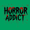 Horror Addict Blood Drip Graphic