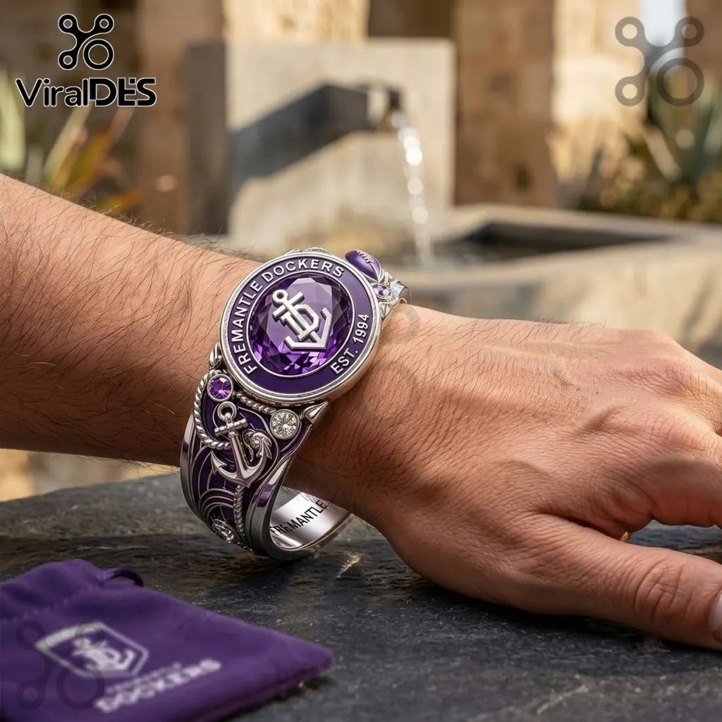 Fremantle Dockers Silver Tone Bracelet