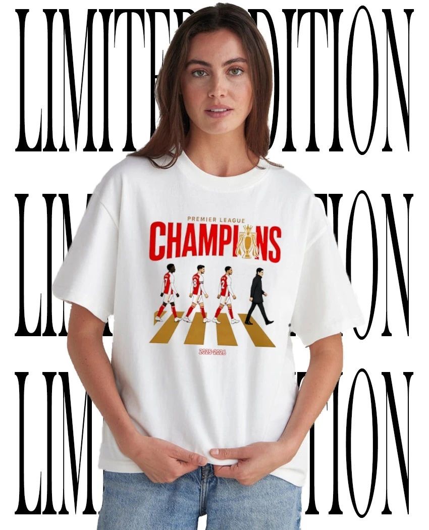 Arsenal Abbey Road Premier League Champions 2025-2026 shirt