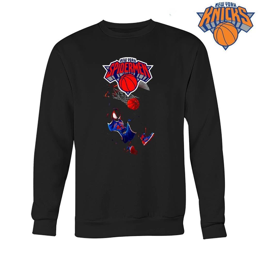 New York Spidermen Miles Morales Basketball Dunk Graphic Shirt