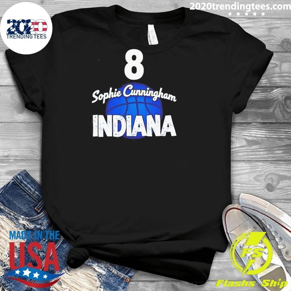 Sophie Cunningham Indiana Fever Number 8 Classic Shirt
