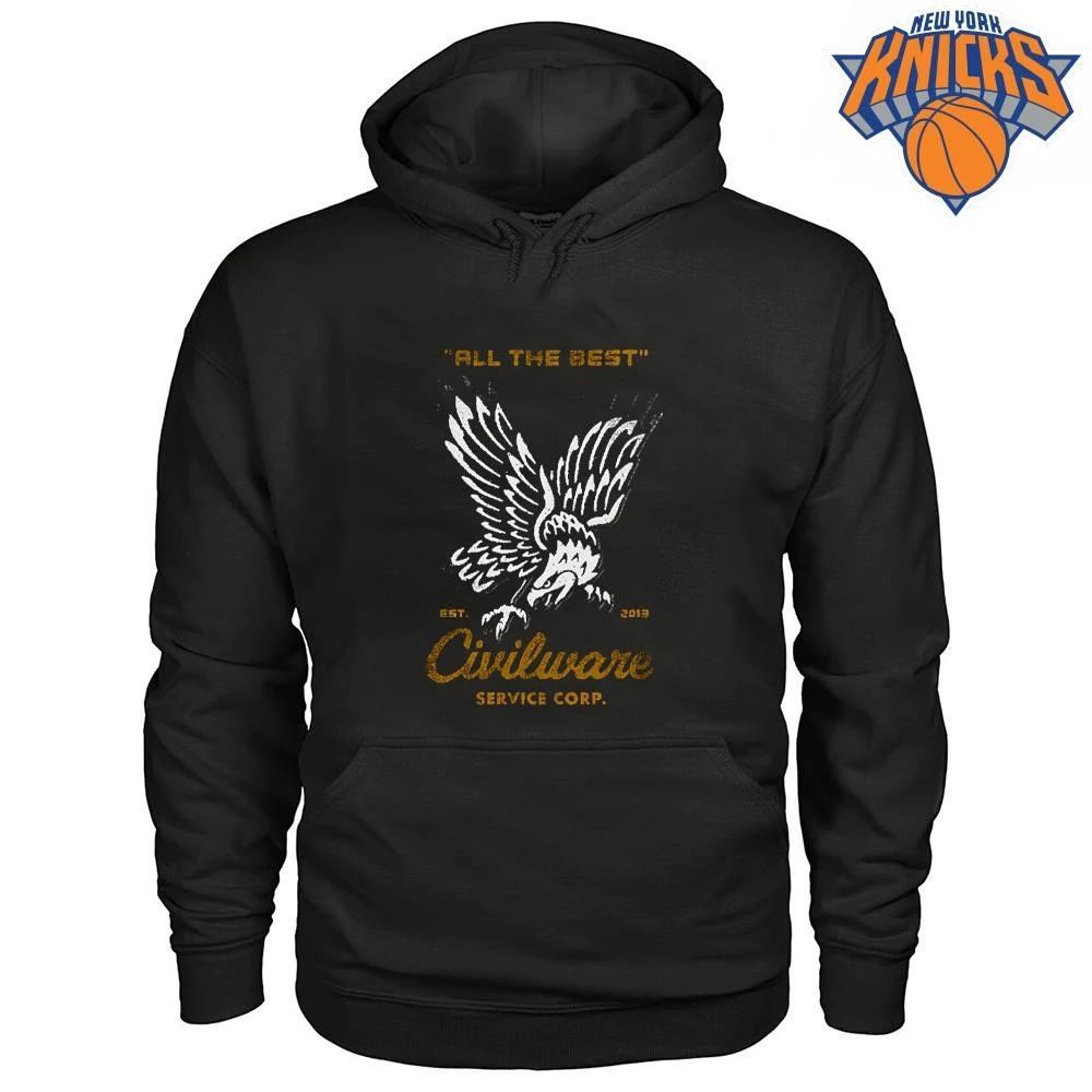 Civilware Service Corp All The Best Est 2013 Distressed Flying Eagle Vintage Shirt