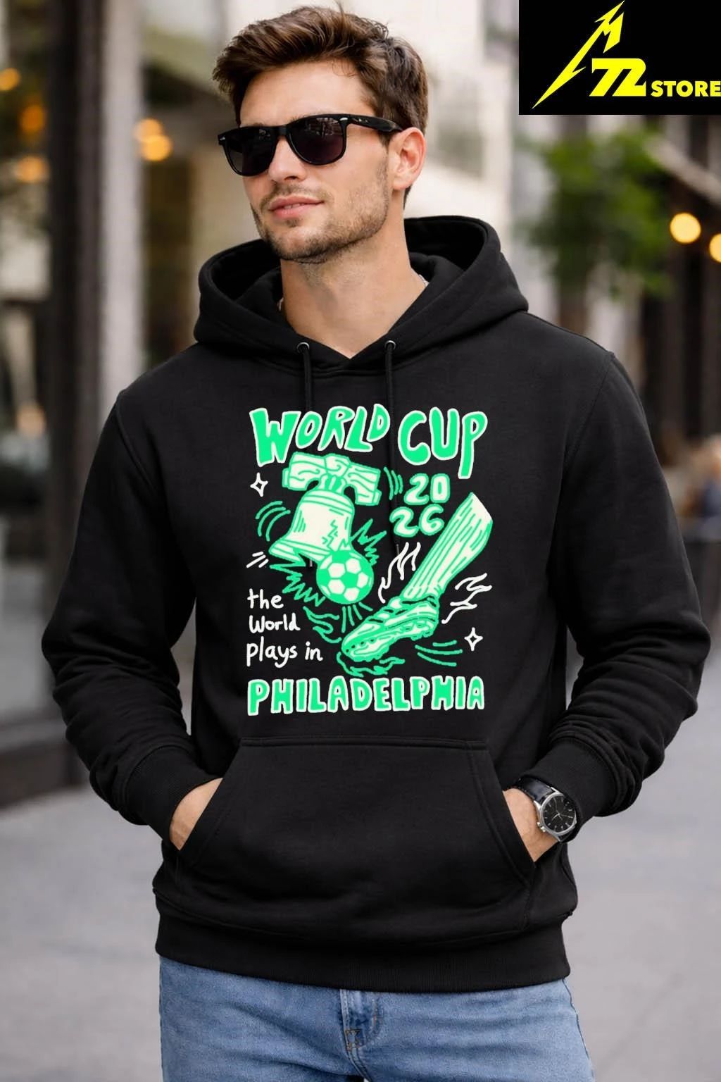 World Cup The World Plays In Philadelphia Shirt