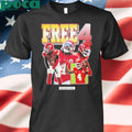 Travis Kelce Free 4 Rashee Rice T-shirt