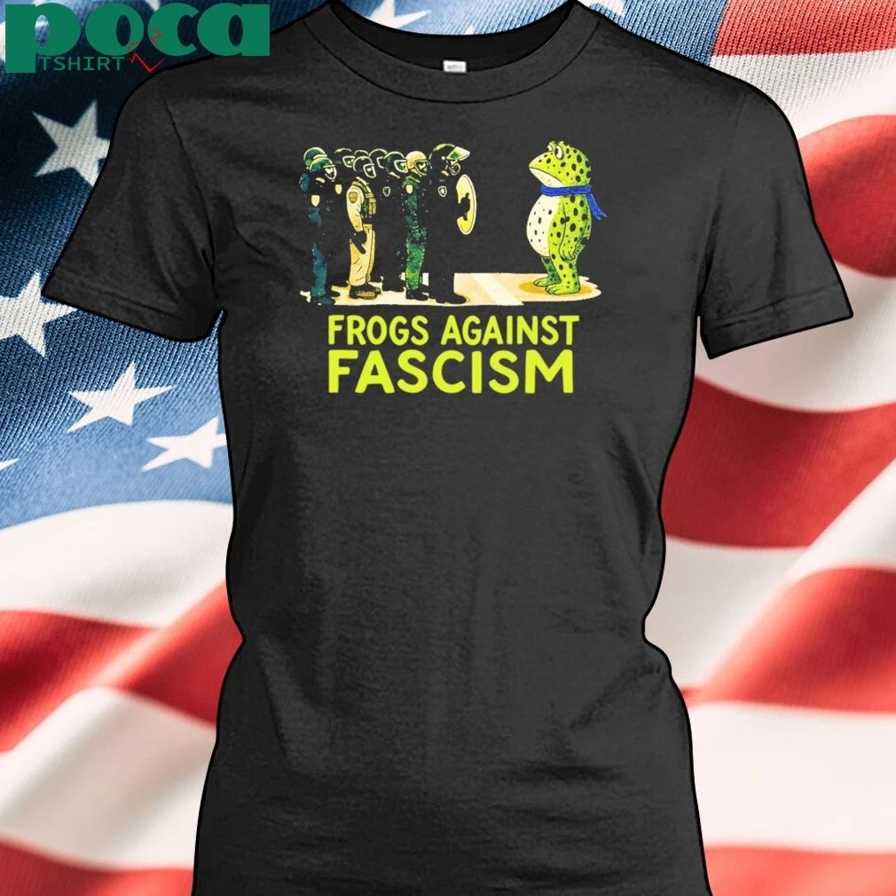 Portland Frog Against Fascism Portland 2025 T-shirt