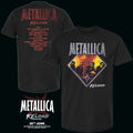 Metallica ReLoad Vintage Tracklist T-Shirt