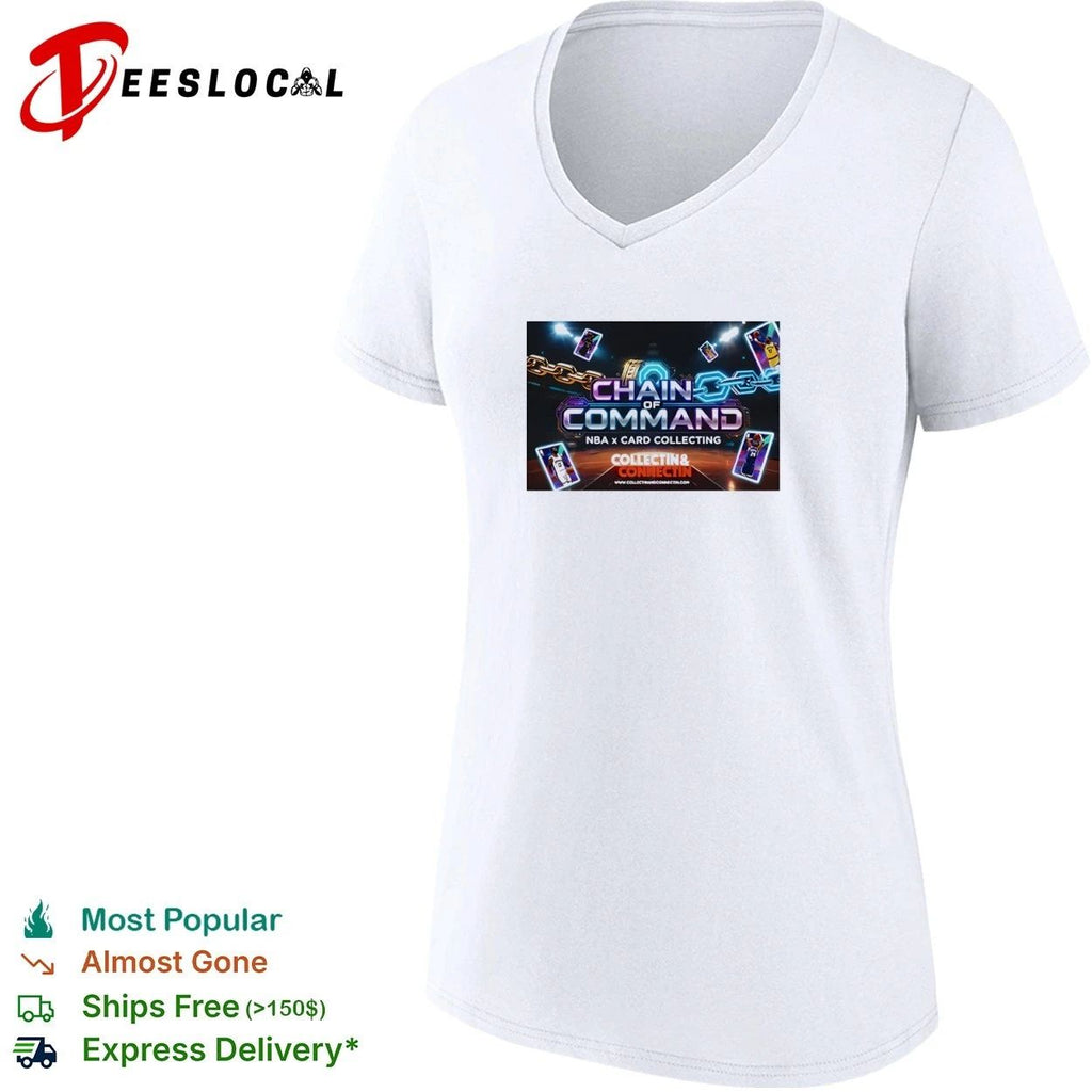 Chain of Command NBA x Card Collecting T-shirt