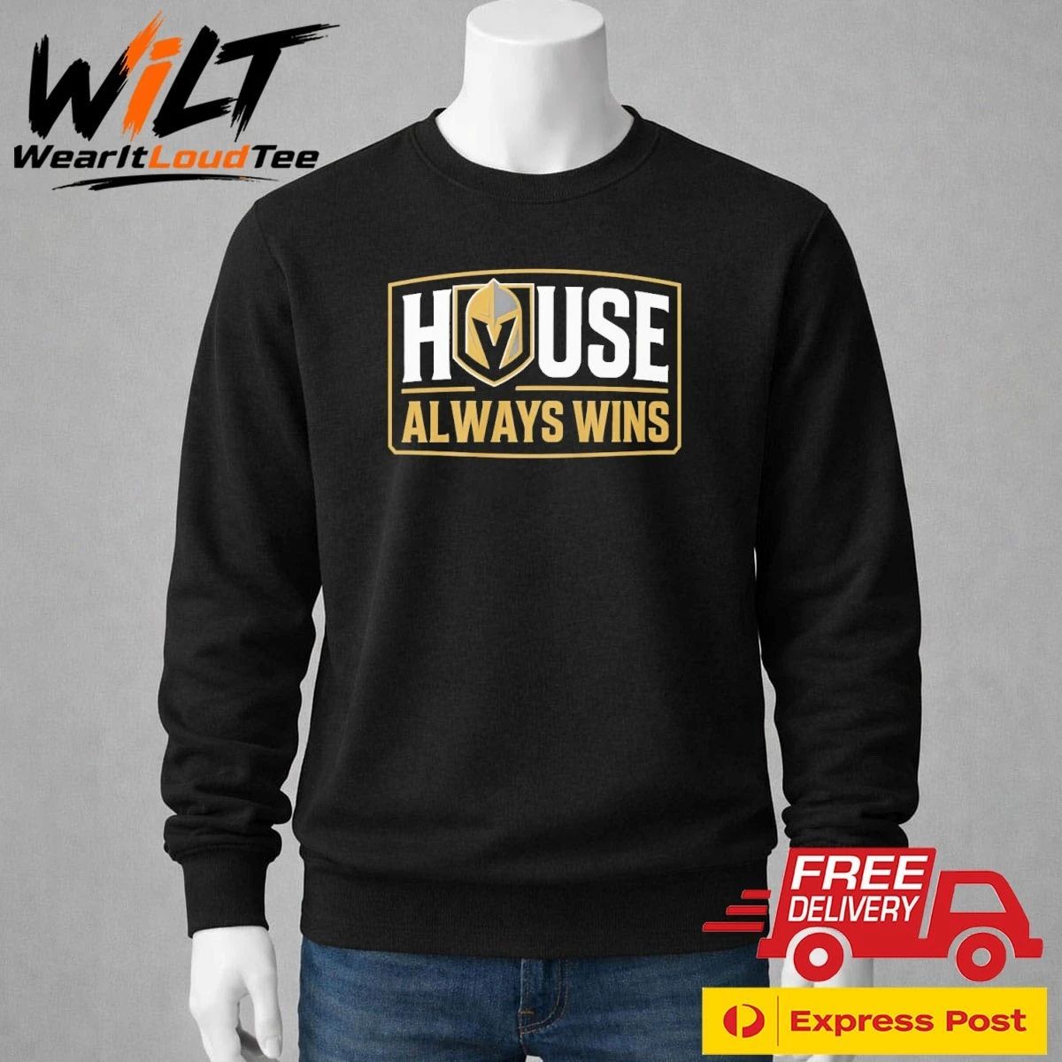 Vegas Golden Knights House Always Wins Shirt