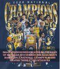 Michigan Wolverines 2026 NCAA Men’s Basketball National Champs players graphic shirt