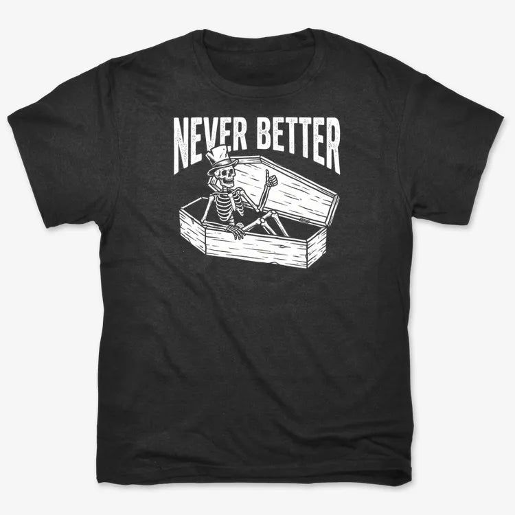 Never Better Thumbs Up Skeleton
