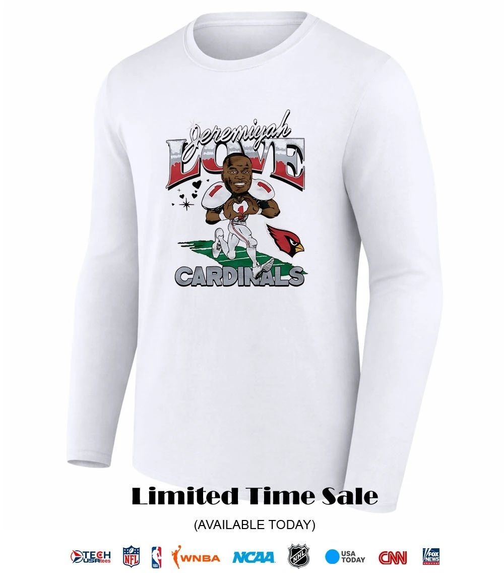 Arizona Cardinals Football Jeremiyah Love caricature shirt