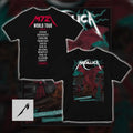 Rare Metallica M72 World Tour Europe 2026 Cardiff Wales Shirt – Red Dragon Principality Stadium June 28 Limited Edition Double-Sided T-Shirt