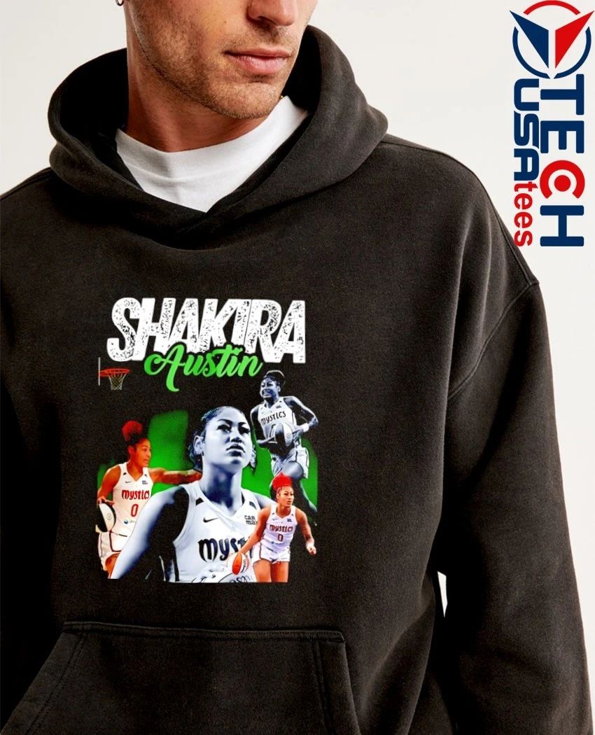 Shakira Austin Washington Mystics Basketball graphic shirt