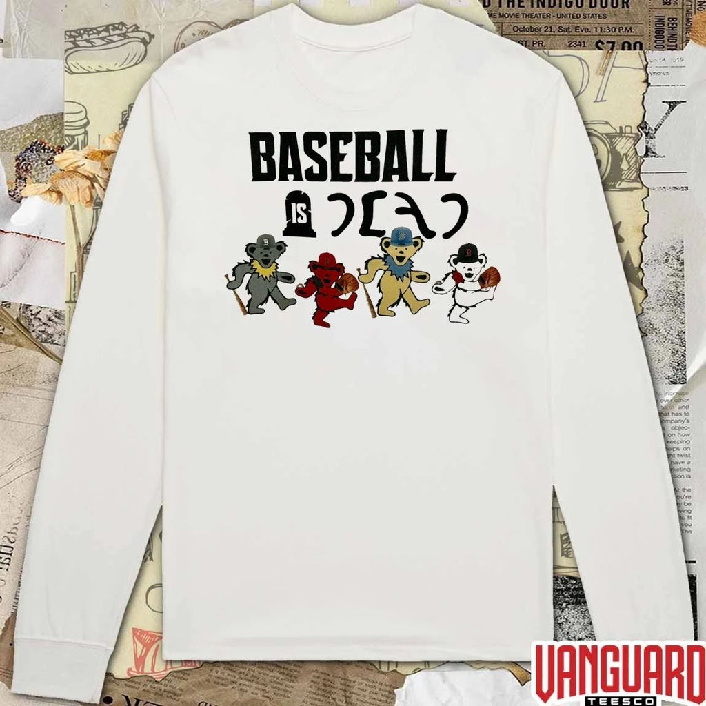 Worcester Red Sox Grateful Dead Night Baseball Is Dead t-shirt