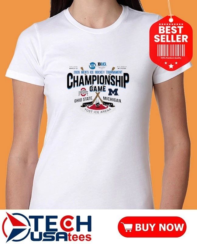 2026 Big Ten Hockey Championship Game Head To Head shirt by bigtenstore
