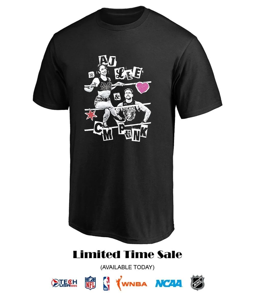 Relationship Goals AJ Lee and CM Punk shirt
