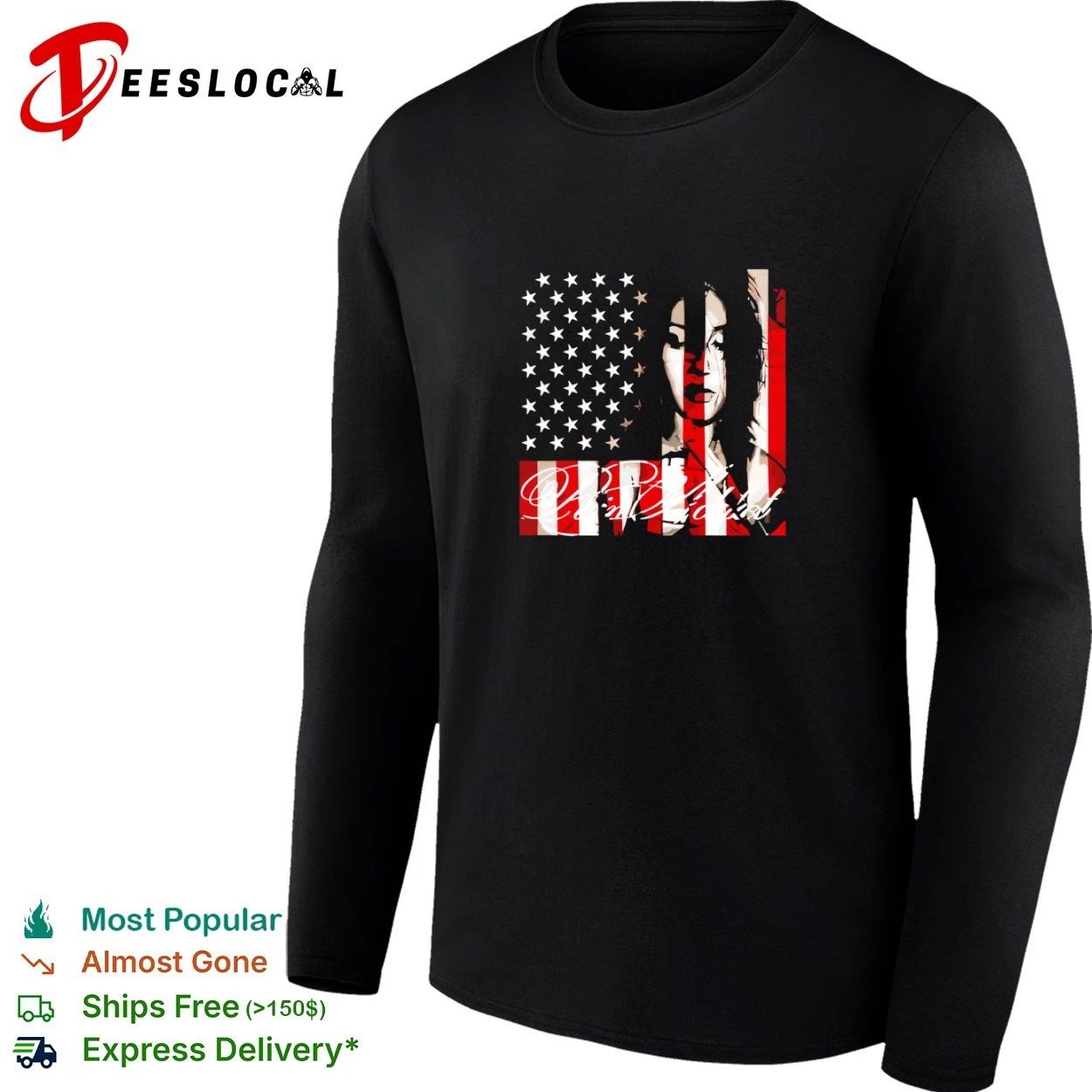 Phenomenal Woman Empowered American Feminist Patriot T-shirt
