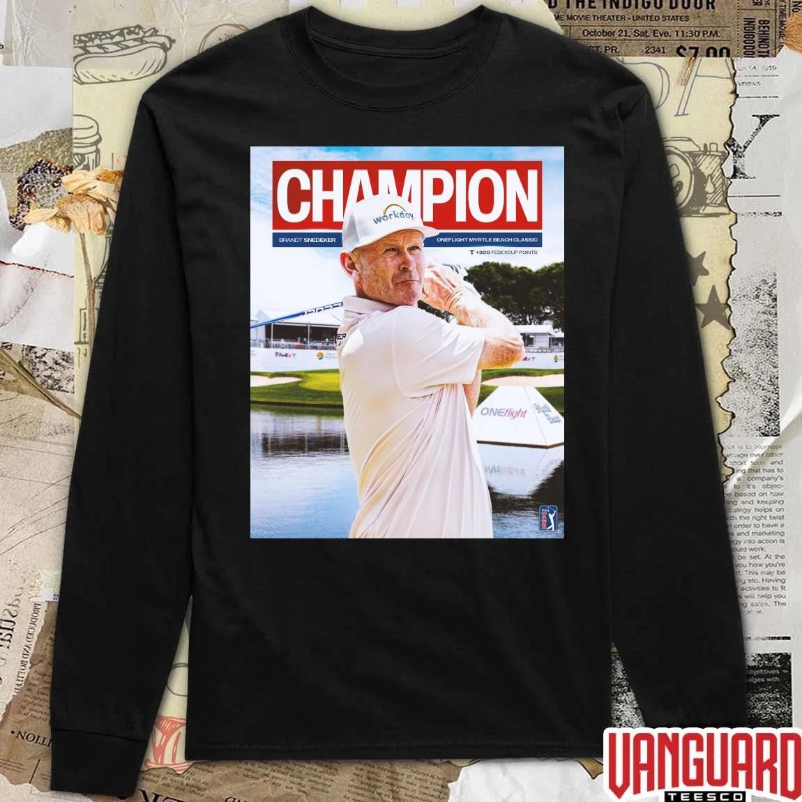 Brandt Snedeker 2026 Myrtle Beach Classic Champion PGA TOUR Poster t-shirt