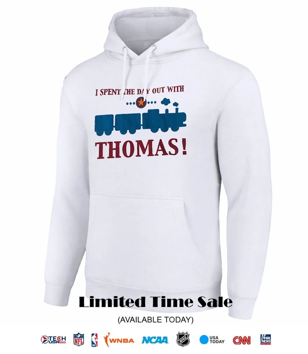 I spent the day out with Thomas the Train shirt