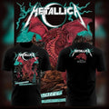 Metallica M72 Cardiff 2026 Necromancer Shirt – June 28 Principality Stadium Wales Red Dragon Double-Sided T-Shirt