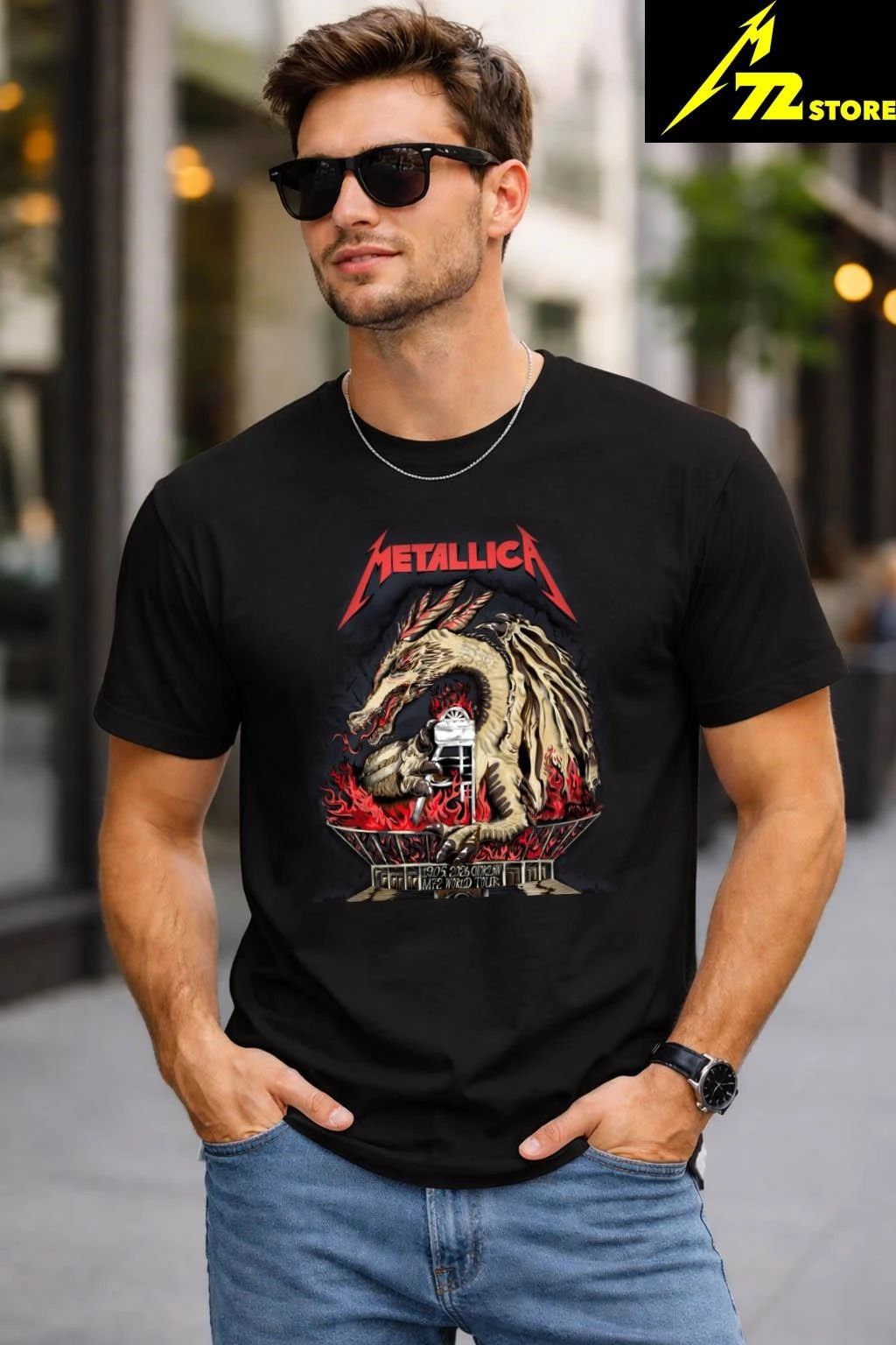 Metallica M72 2026 Chorzów Poland On 19 May 2026 Smok Wawelski Dragon Shirt