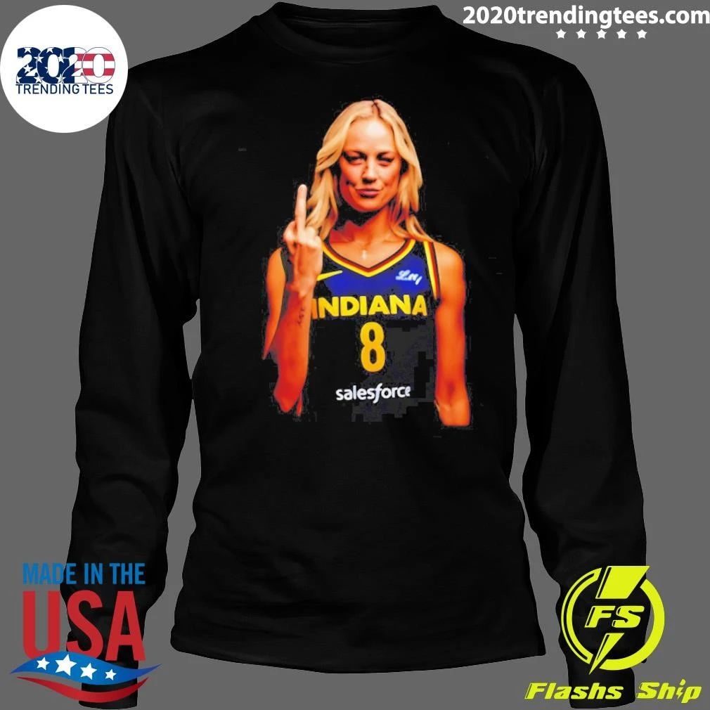 Sophie Cunningham Indiana Fever Middle Finger Shirt